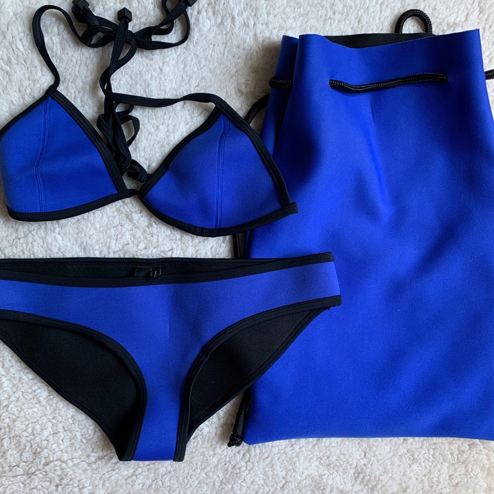 Triangl Royal Blue Swimsuit Set